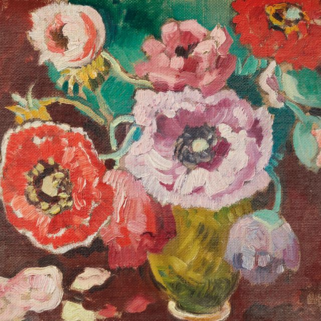 Louis Valtat — Маленький букет из павлинов