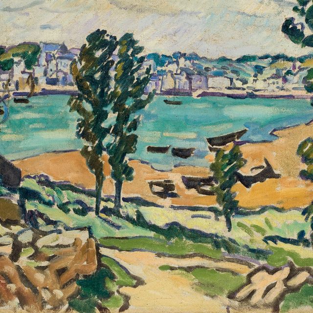 Louis Valtat — Вид из порта