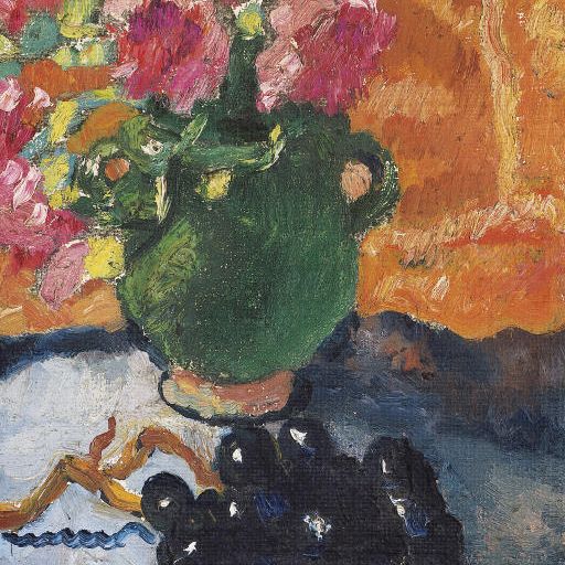 Louis Valtat — Зеленый горошек, розовые лепестки и изюм