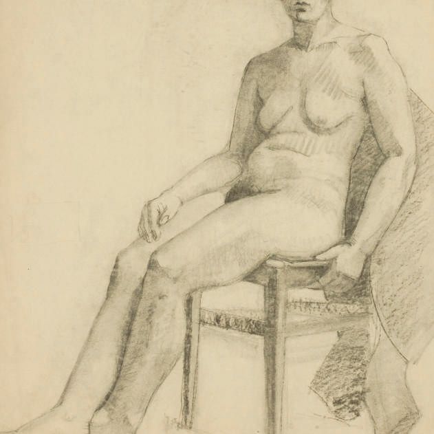 Louise Bourgeois — Без названия (Nu assis)
