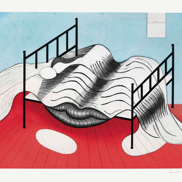 Louise Bourgeois — Ле Лит грос эдредон (с губами)