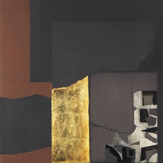 Louise Nevelson — Без названия, из акватинты и коллажа