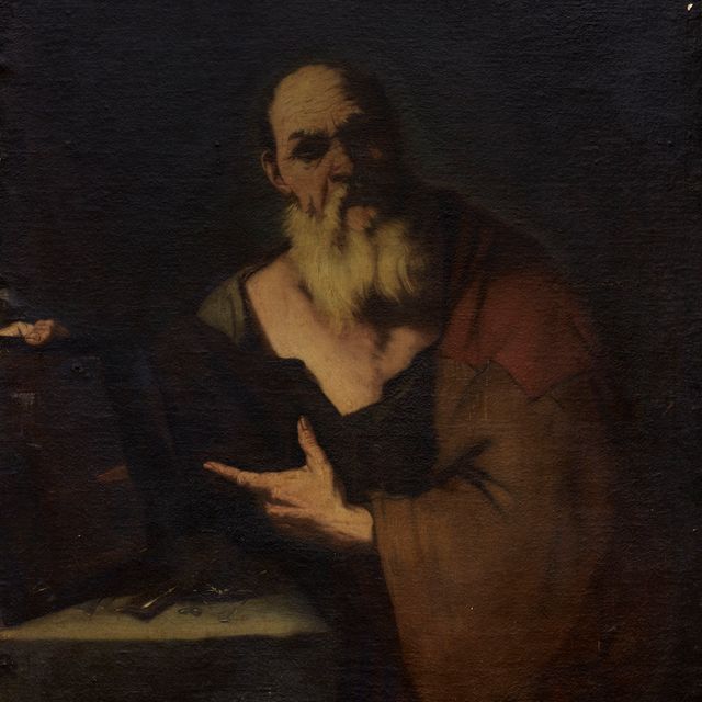 Luca Giordano — Философ Сократ