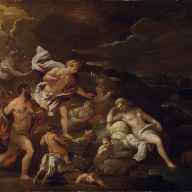 Luca Giordano — Вакх и Ариадна