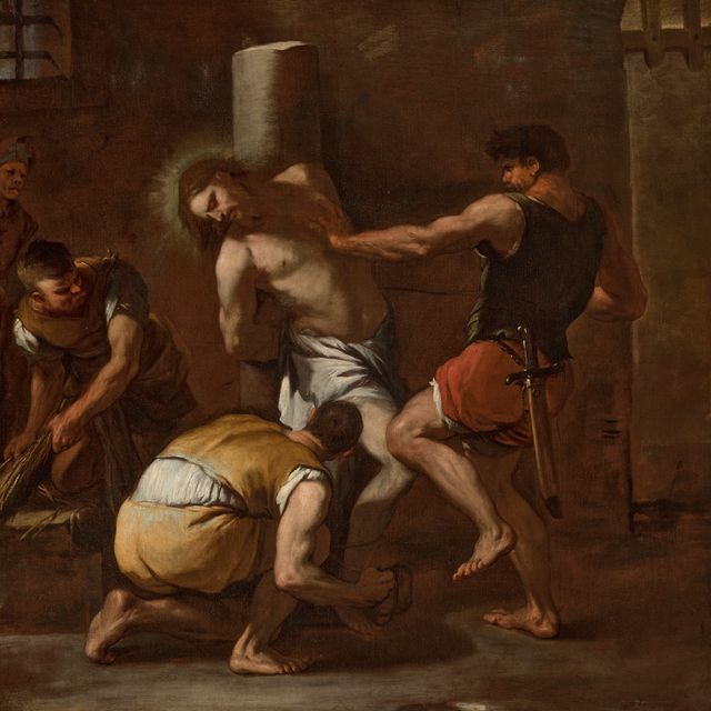 Luca Giordano — Самобичевание