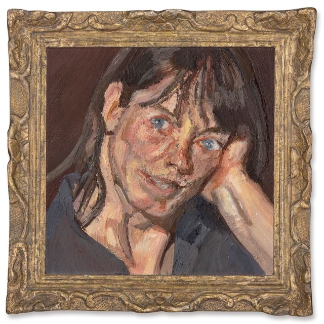Lucian Freud — Голова женщины