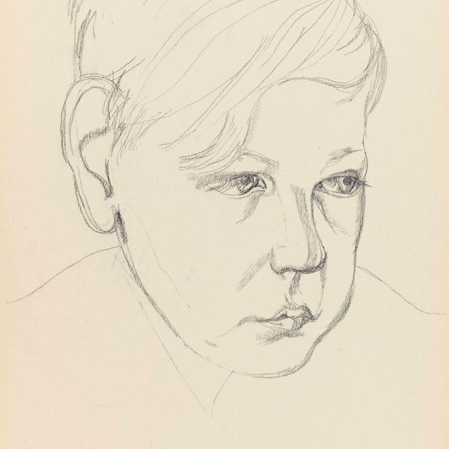 Lucian Freud — Голова мальчика