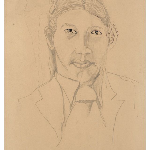 Lucian Freud — Портрет Джеймса Илиффа