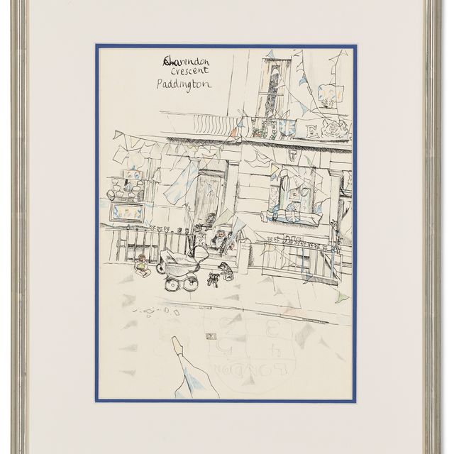 Lucian Freud — Кларендон-Кресент, Паддингтон