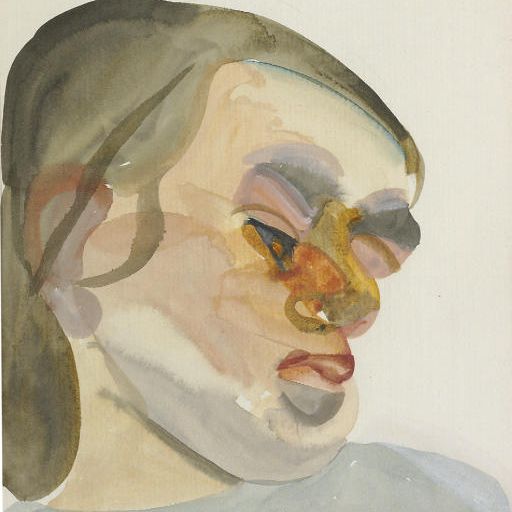 Lucian Freud — Голова ребенка III