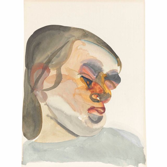 Lucian Freud — Голова ребенка III