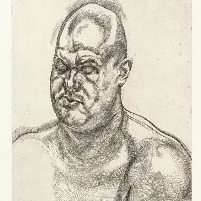 Lucian Freud — Большая голова