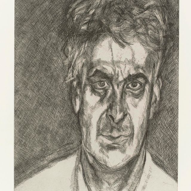Lucian Freud — Портретная головка