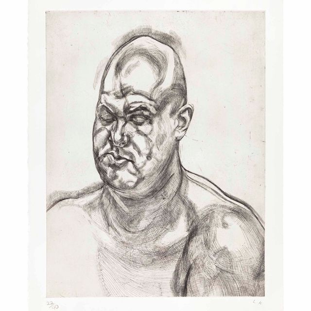 Lucian Freud — Большая голова