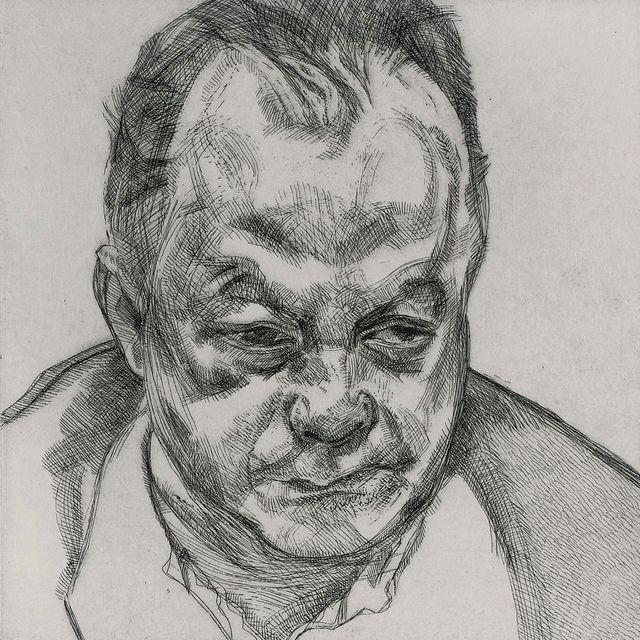 Lucian Freud — Глава компании Брюс Бернард