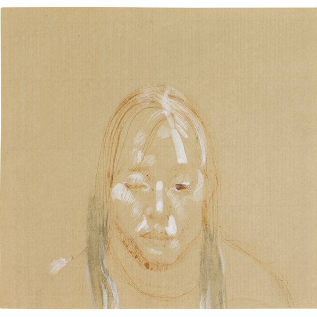 Lucian Freud — Голова девушки