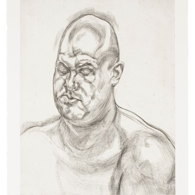 Lucian Freud — Большая голова