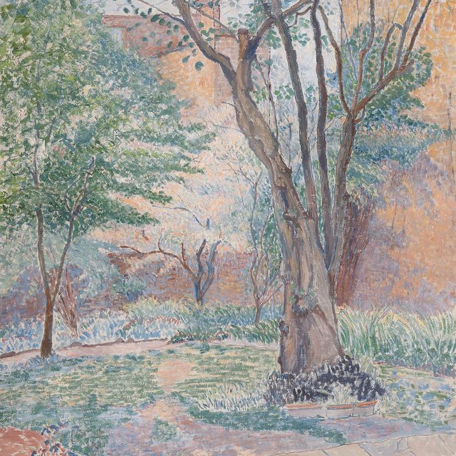 Lucien Pissarro — Ореховое дерево