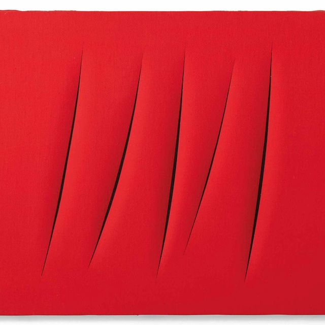 Lucio Fontana — Кончетто спациале, Аттезе