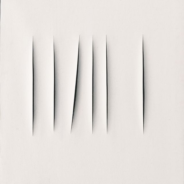 Lucio Fontana — Кончетто спациале, Аттезе