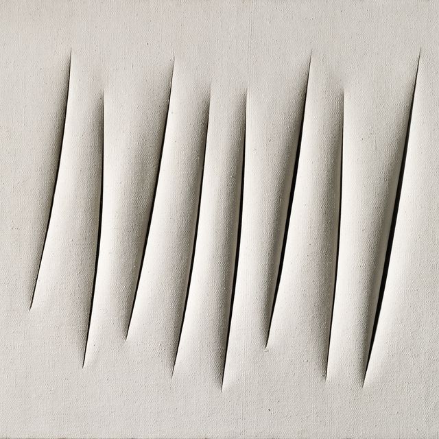 Lucio Fontana — Кончетто спациале, Аттезе
