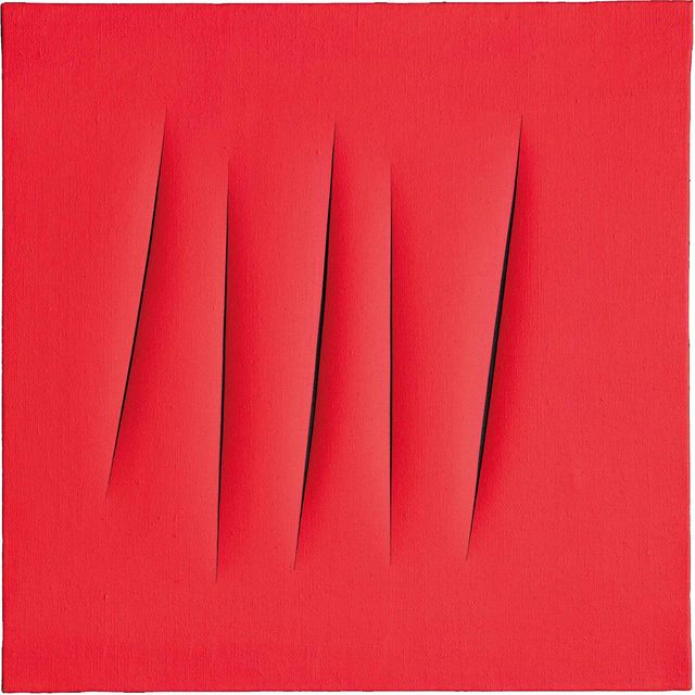 Lucio Fontana — Кончетто спациале, Аттезе