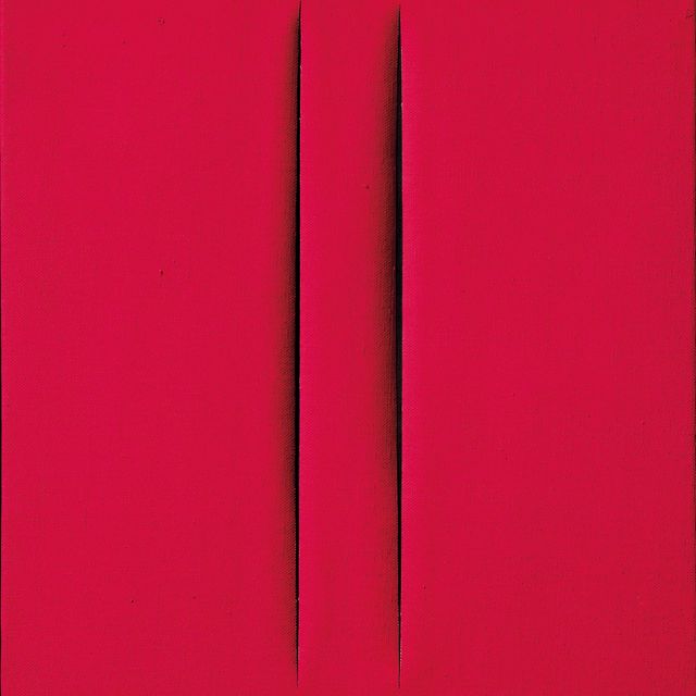 Lucio Fontana — Кончетто спациале, Аттезе
