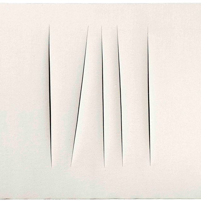 Lucio Fontana — Кончетто спациале, Аттезе