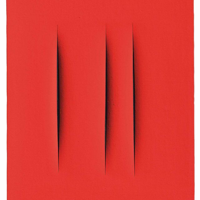 Lucio Fontana — Кончетто спациале, Аттезе