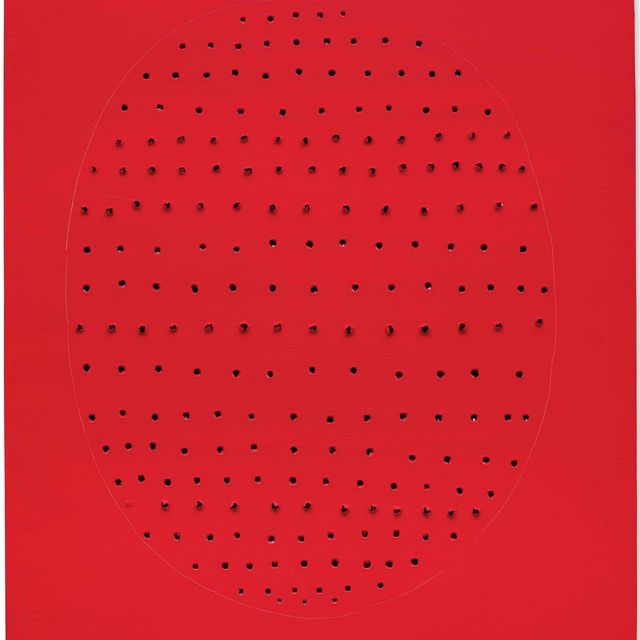 Lucio Fontana — Кончетто спациале