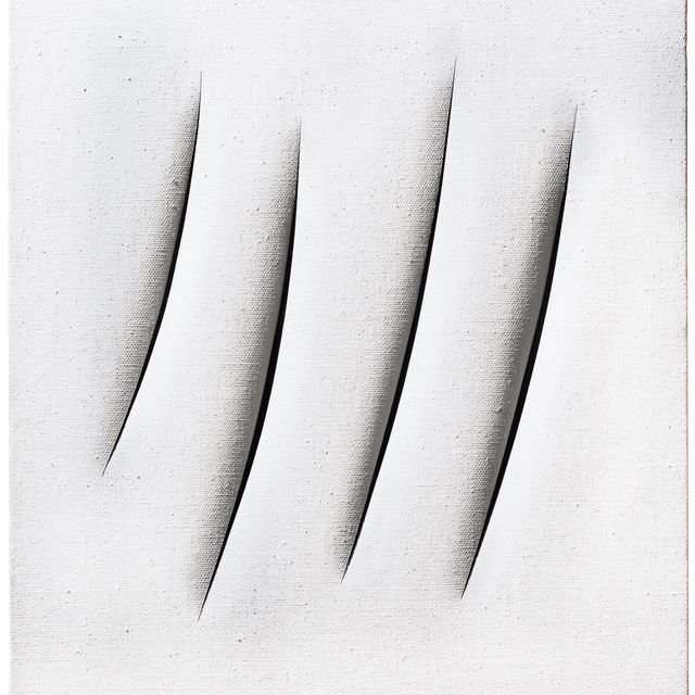 Lucio Fontana — Кончетто спациале, Аттезе