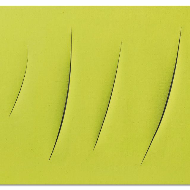 Lucio Fontana — Кончетто спациале, аттезе