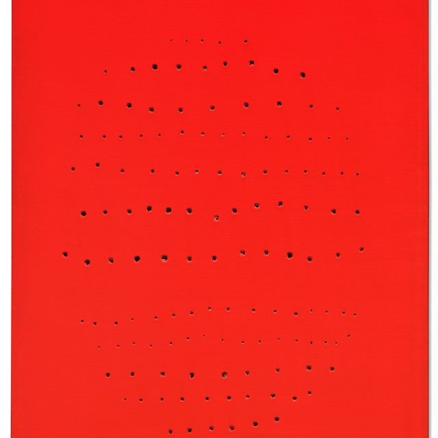 Lucio Fontana — Кончетто в напряжении