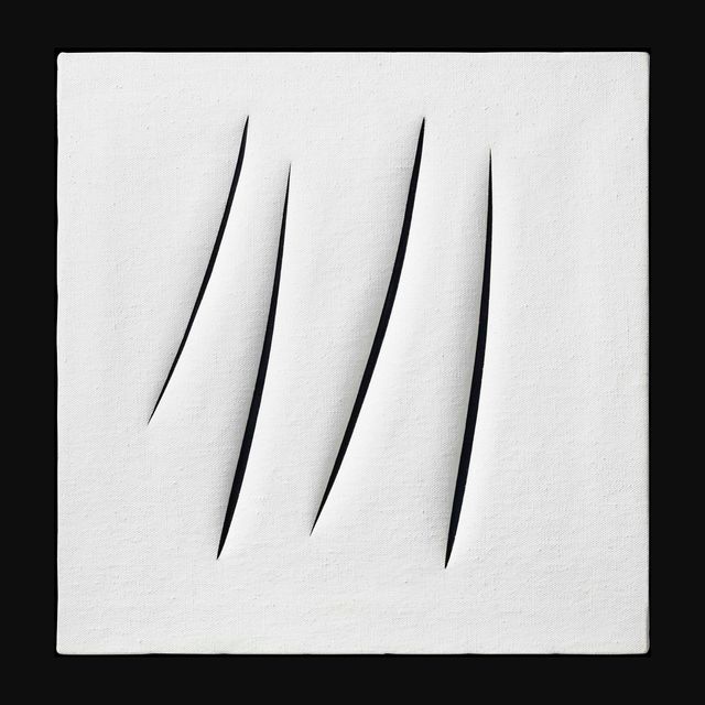 Lucio Fontana — Кончетто Спациале, Аттезе