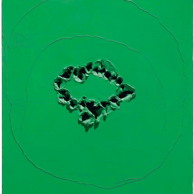 Lucio Fontana — Кончетто в напряжении