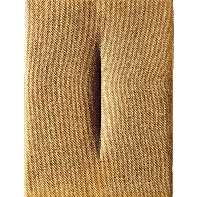 Lucio Fontana — [Кончетто спациале, аттеза]