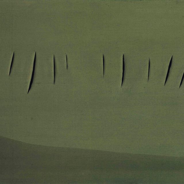 Lucio Fontana — Кончетто спациале, Аттезе