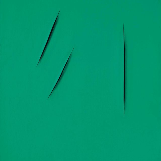 Lucio Fontana — Кончетто спациале, Аттезе