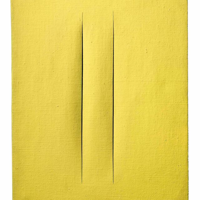 Lucio Fontana — Кончетто спациале, Аттезе