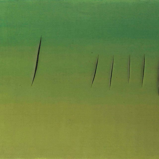 Lucio Fontana — Кончетто спациале, Аттезе