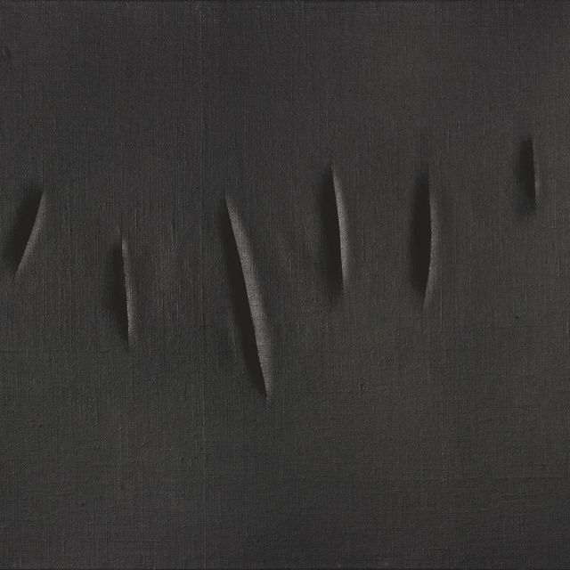 Lucio Fontana — Кончетто спациале, Аттезе