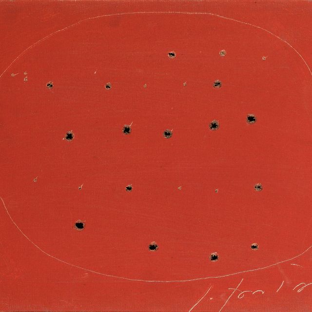 Lucio Fontana — Кончетто спациале