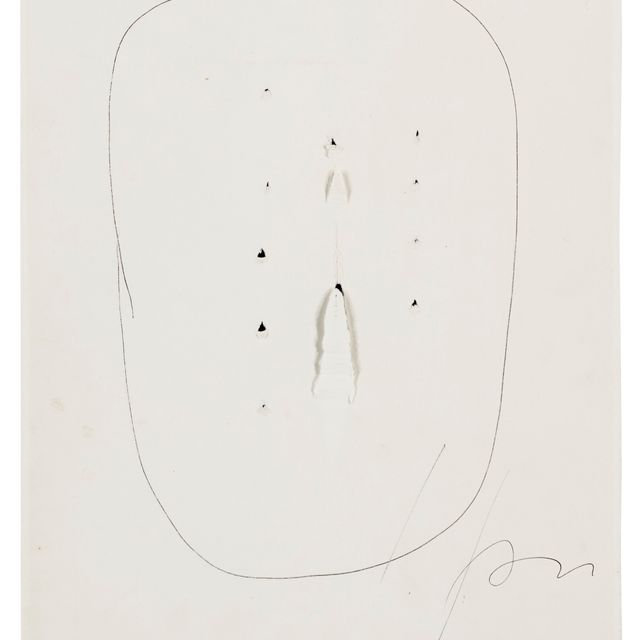 Lucio Fontana — Кончетто спациале
