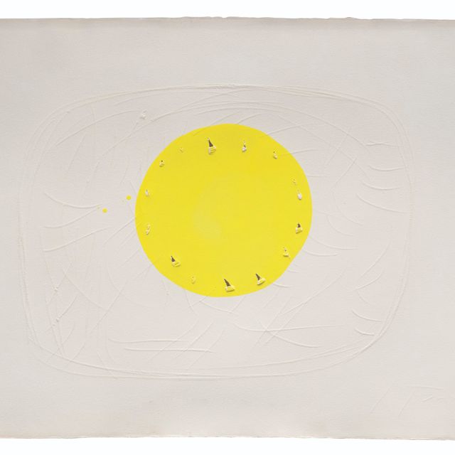 Lucio Fontana — Кончетто в пазиале