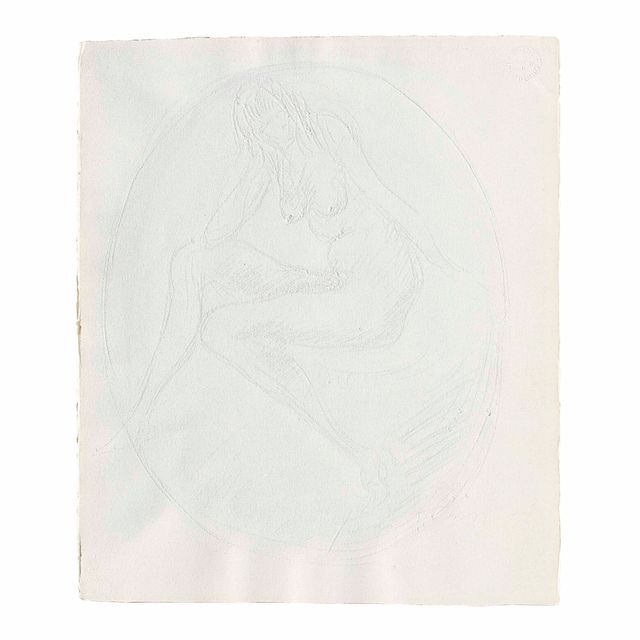 Lucio Fontana — Обнаженная женщина