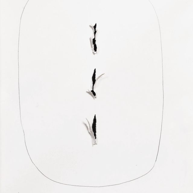 Lucio Fontana — Кончетто в напряжении