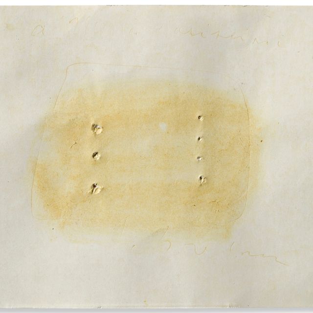 Lucio Fontana — Кончетто в напряжении