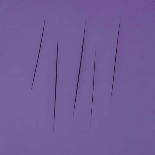 Lucio Fontana — Кончетто спациале, Аттезе