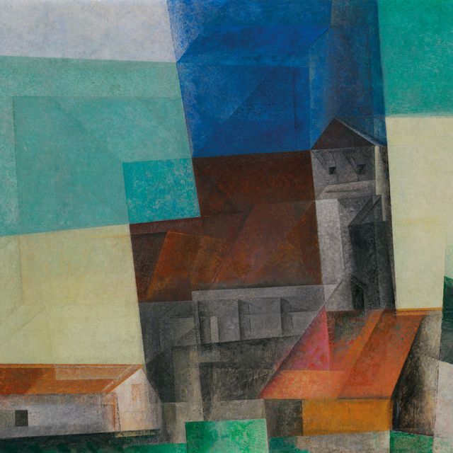 Lyonel Feininger — Главный город Кирхе