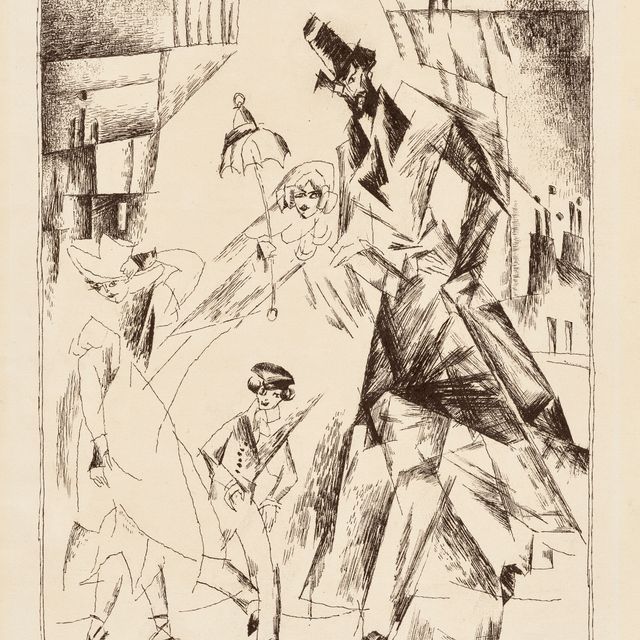 Lyonel Feininger — Прогулка